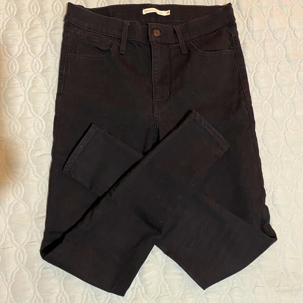 Levi’s Black 720 Skinny Jeans